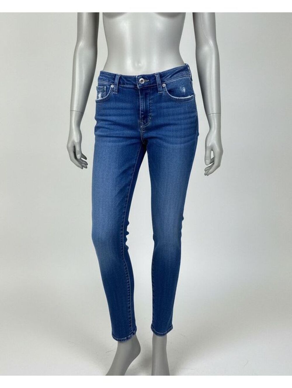 Lucky Brand Lolita Low Rise Skinny Jeans Medium Wash Denim Womens Size 4 / 27
